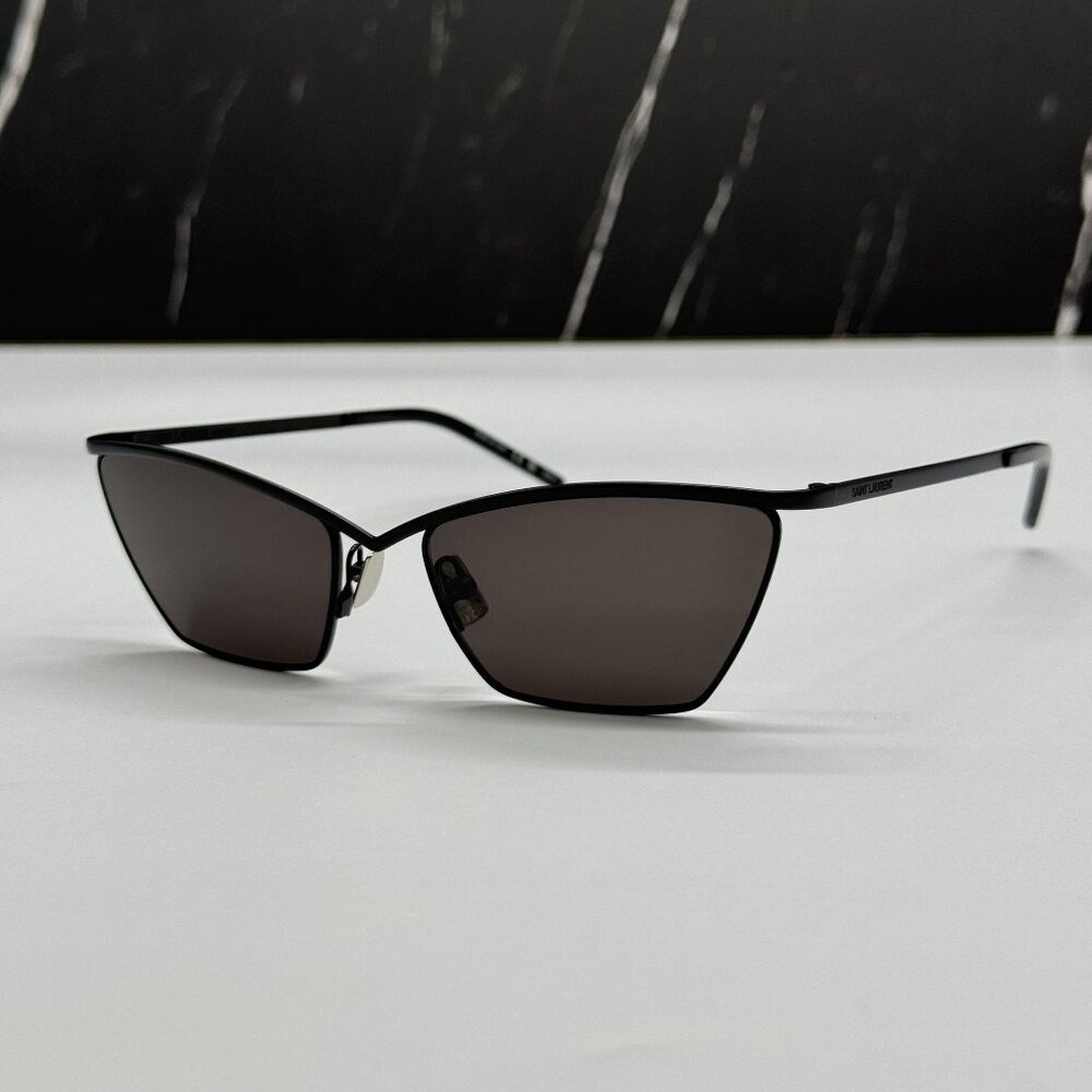 NEW SAINT LAURENT SL637 001 BLACK WOMEN SUNGLASSES SAINT LAURENT SL 637 001